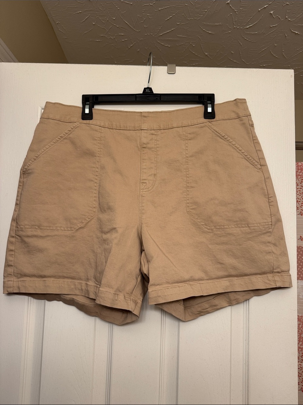 Women's Nautica Jeans Tan Utility Cotton Shorts